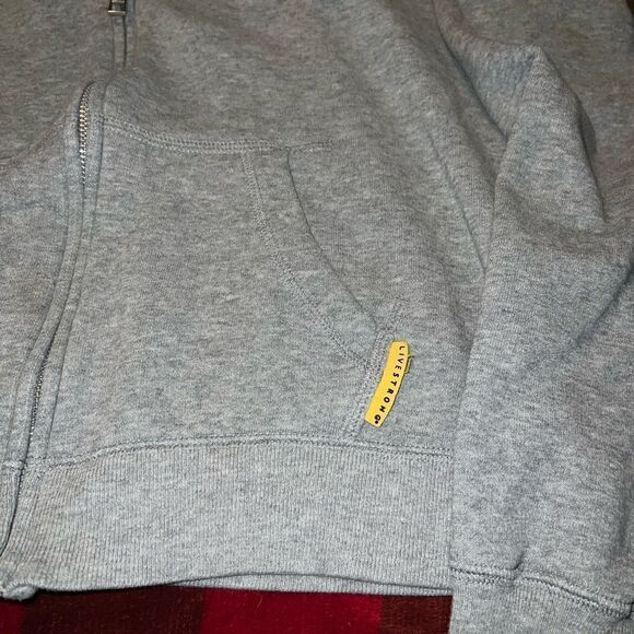 Womens Nike Livestrong Therma Fit Full Zip Hoodie Size Small - Picture 2 of 4